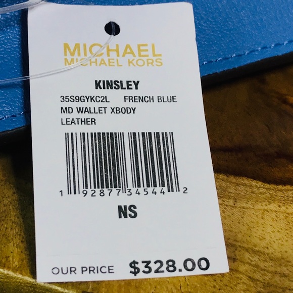 Michael Kors Kinsley Medium Wallet Crossbody Bag - Picture 8 of 8